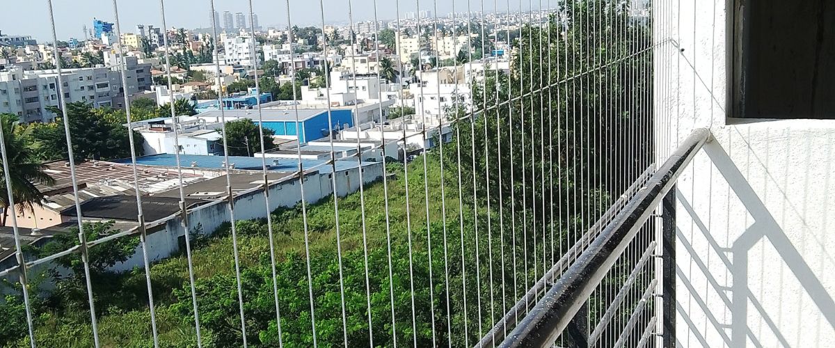 Invisible Grills for Balconies